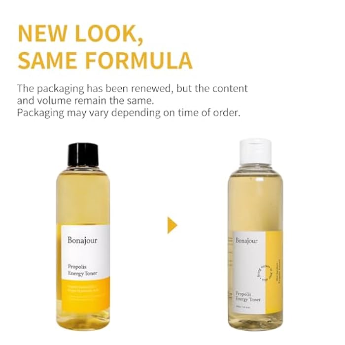 BONAJOUR] Propolis Natural Facial Moisturizing Energy Toner - Strengthening skin barrier & Soothing for acne and sensitive skin - Image 2
