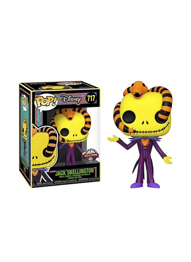 Funko Disney NBC- Jack (Snake)(Blacklight)(Exc), Collectible Action Vinyl Figure - 64964