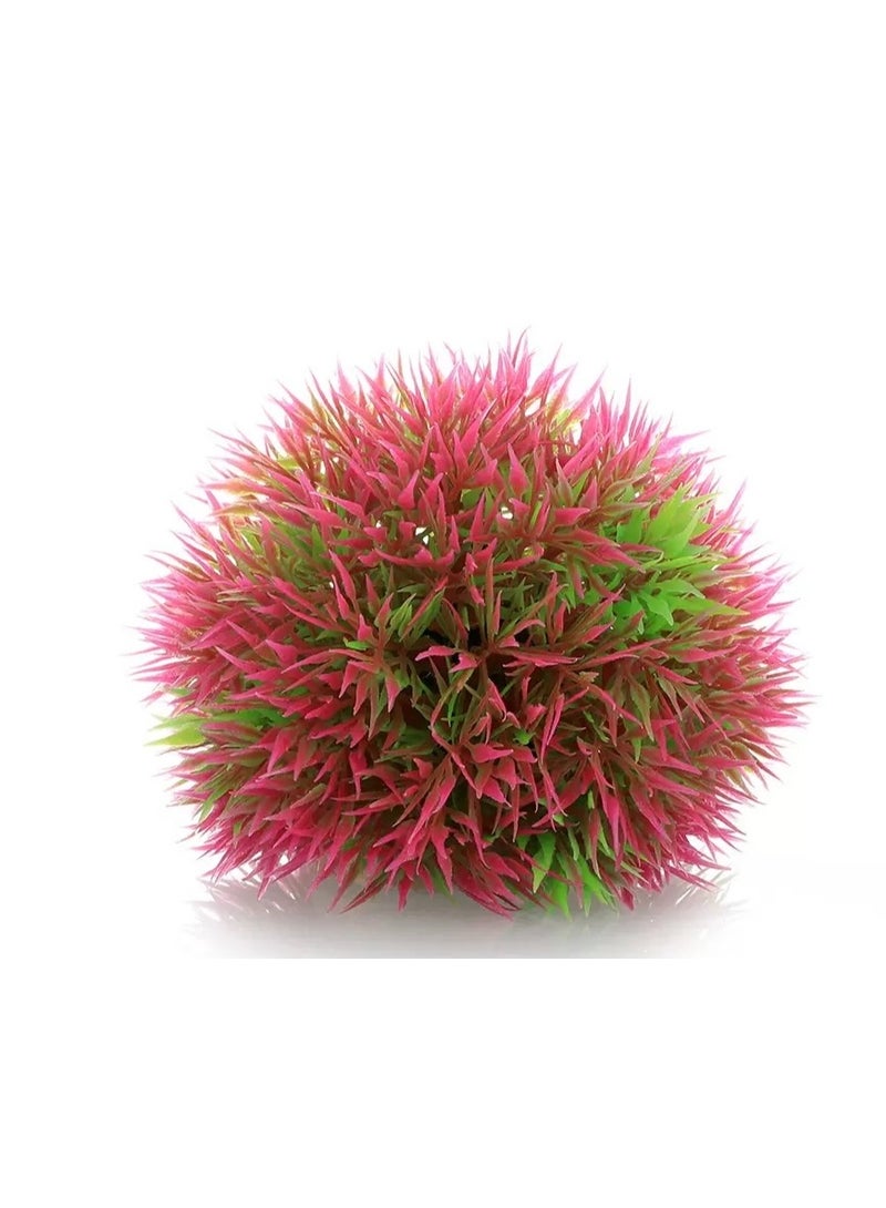 HUANXIN HOME YF Fish tank aquatic plant artificial plant water grass ball, artificial grass green plastic aquarium decoration home decoration artificial plant aquarium plastic grass. 2PCS. - Image 3