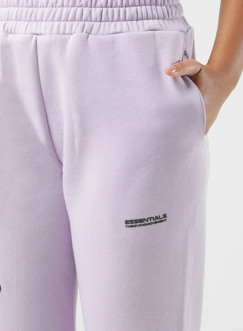 The Giving Movement Space Printed Joggers