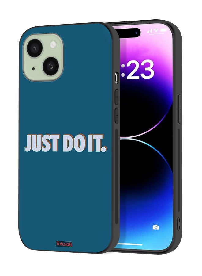 Tolwak Apple iPhone 15 Plus Protective Case Cover Just Do It - Image 1