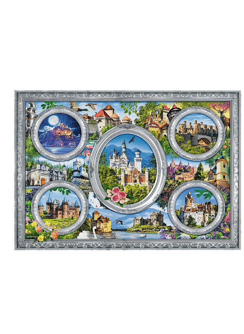 تريفل بازل قلاع العالم 1000 قطعة - 10583 - Image 2