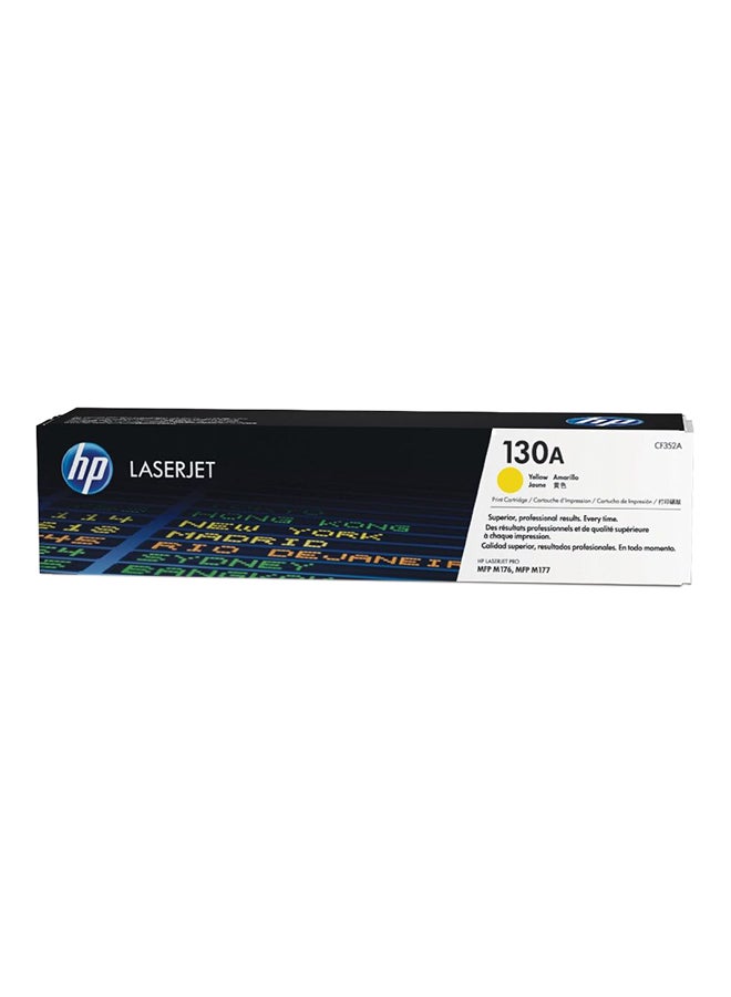 خرطوشة حبر 130A لطابعة إتش بي ليزر جيت برو Mfp M176n M177fw أصفر
