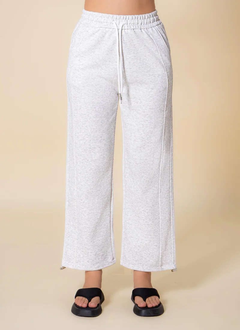 SHAPES WIDE LEG PLUSH COMFORT TROUSERS