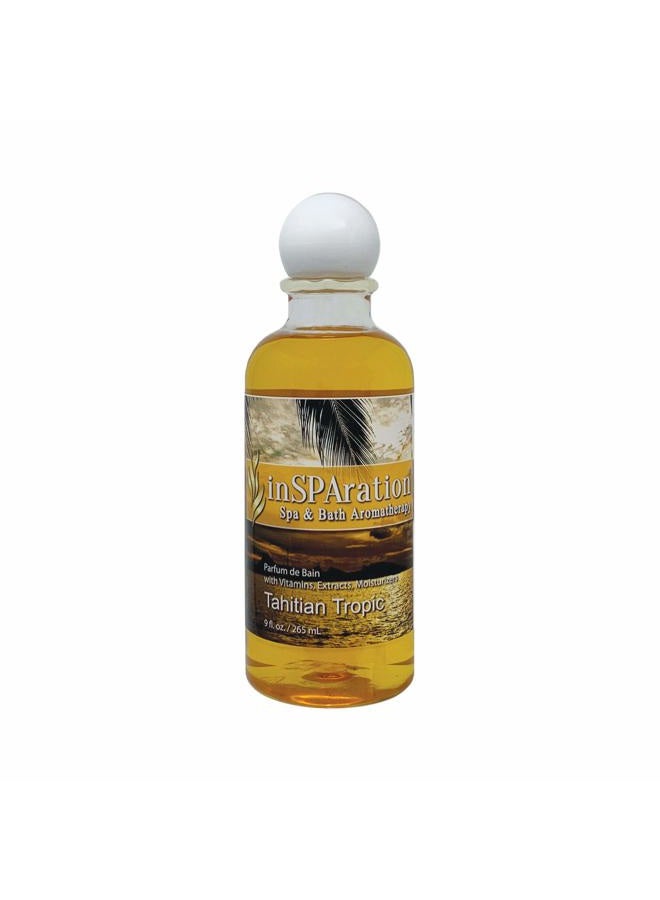 InSPAration سائل سبا وعلاج عطري من inSPAration 372X، 9 أونصة، تاهيتيان تروبيك - Image 1