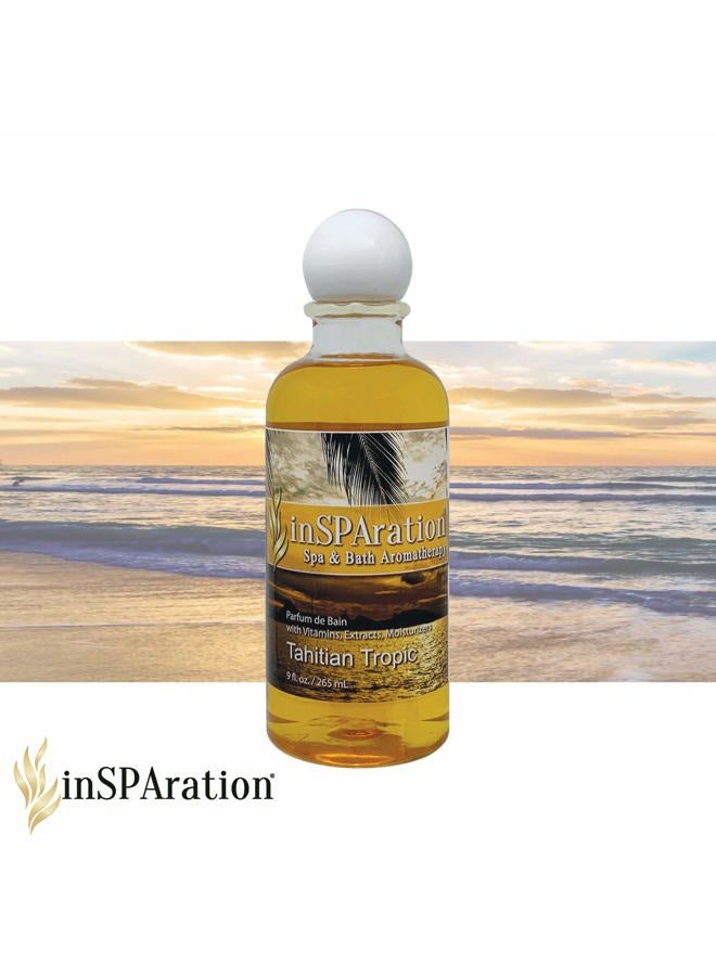 InSPAration سائل سبا وعلاج عطري من inSPAration 372X، 9 أونصة، تاهيتيان تروبيك - Image 2