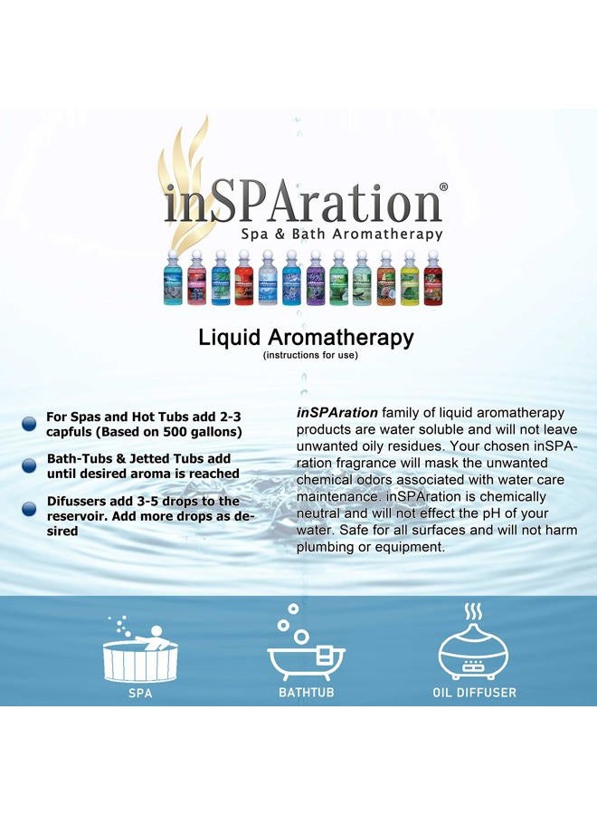 InSPAration سائل سبا وعلاج عطري من inSPAration 372X، 9 أونصة، تاهيتيان تروبيك - Image 4