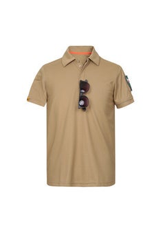 Special Forces Tactical Polo Shirt Short Sleeve Khaki lapels