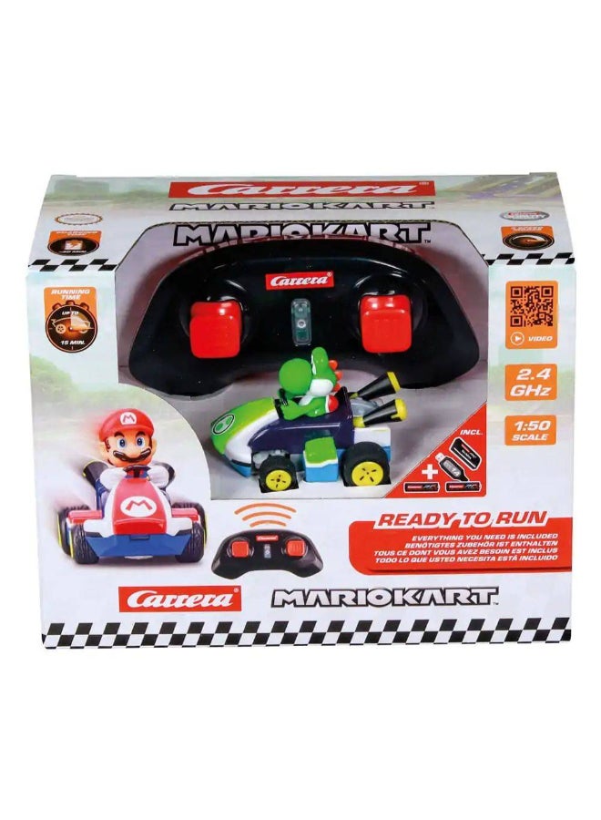 Carrera RC Mario Kart Yoshi Mini RC Car (1:50, Green) - Image 1