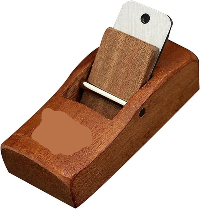 Woodworking Planer Redwood Mini Manual Edge Trimming Planer Flat Planer Push Planer DIY Carpenter Tool for Woodworking, Wood Planing - Image 1