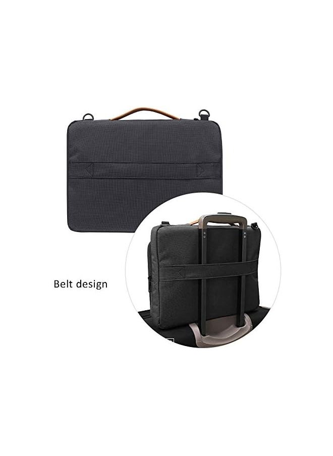 Laptop Shoulder Bag for MacBook Air 13-13.3 inch Briefcase 13 MacBook Pro Waterproof Shockproof Notebook Sleeve
