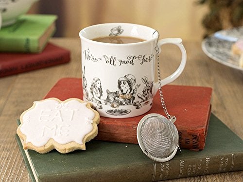Creative Tops Victoria and Albert Alice in Wonderland Porcelain High Tea Gift Set Mug Cup | With Stainless Steel Infuser| 300ml 10.14 fl oz - Image 5