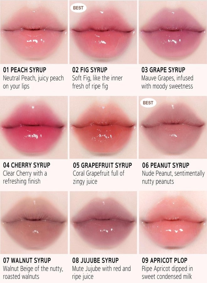 BBI@ BBIA BBIA Over Glaze Lip Gloss - Plumping & Volumizing Over Lip Glossy Lip Tint with High-Glow Glassy Shine Finish, Naturally Moisturizing, Non-Sticky, Lightweight, Korean Makeup (11 CHERRY PLOP) - Image 2