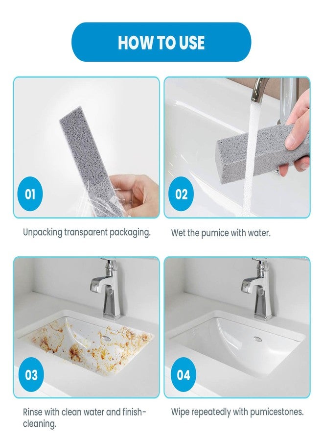 Riuja 30 Pack Pumice Stone for Toilet Bowl Cleaning, Powerfully Cleans Hard Water Rings, for Cleaning Toilets, bathtubs, Grills, Swimming Pools, Sinks - Image 5