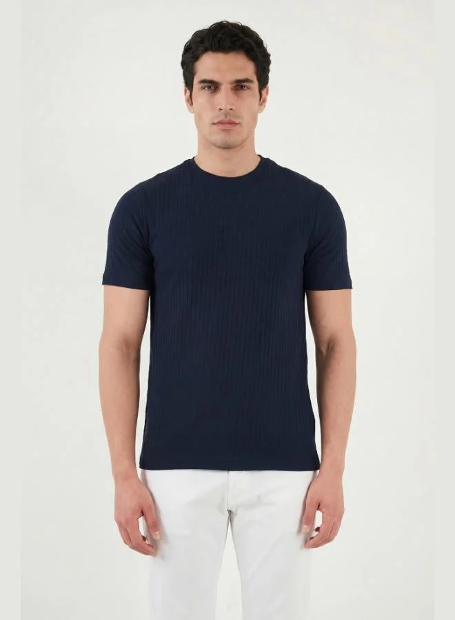 Buratti Cotton Regular Fit Crew Neck T-Shirt Men's T-SHIRT 5904068