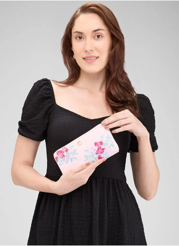 CAPRESE CAPRESE-Shanaya Zip Around Wallet Large Pink
