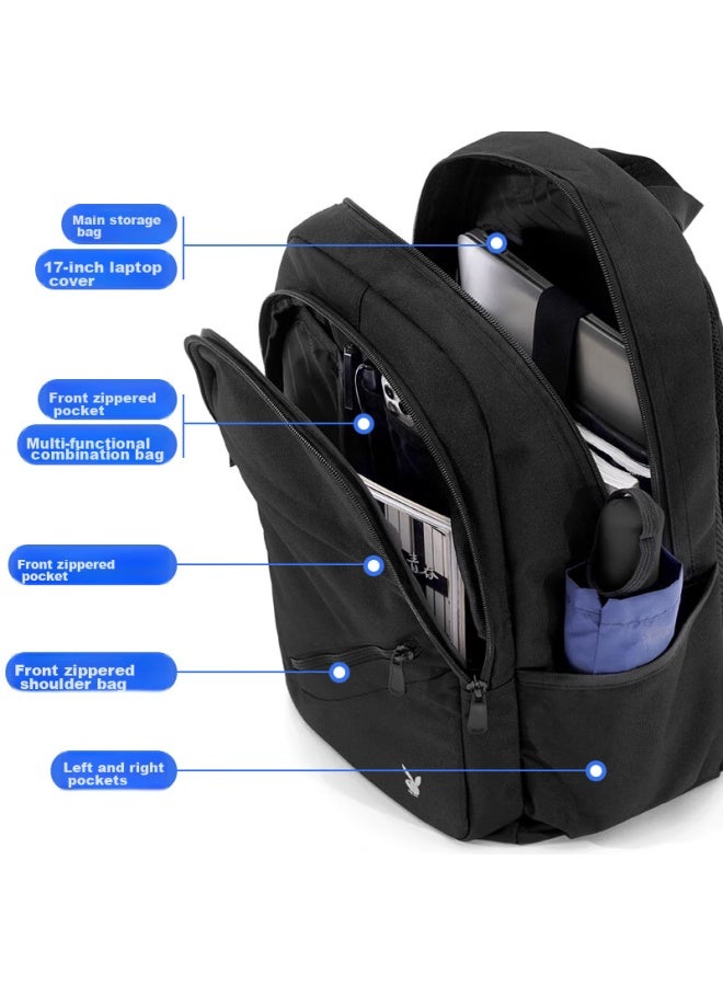 Playboy Backpack For Men, Large Capacity Travel Bag, High School Middle School College Student Laptop Backpack, Men's Bag - Image 2