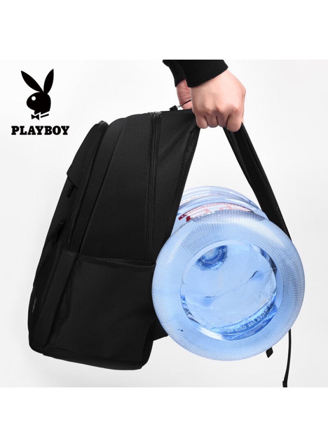 Playboy Backpack For Men, Large Capacity Travel Bag, High School Middle School College Student Laptop Backpack, Men's Bag - Image 4