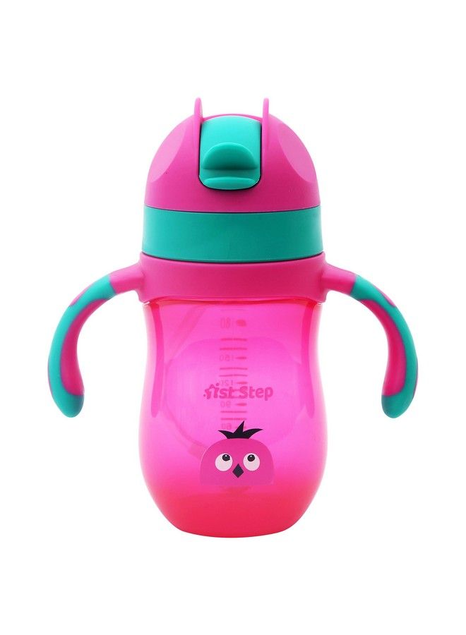1st Step 220Ml Birdie Bpa Free Non Spill Sipper;Sippy Cup With Soft Silicone Straw (Pink) - Image 2