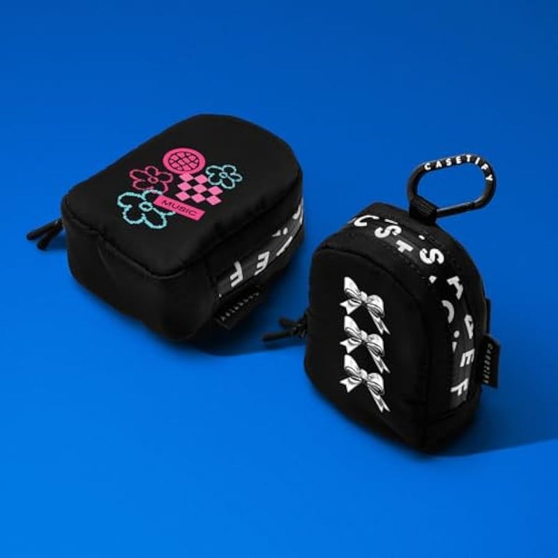 Casetify Earbuds Pouch - Black - Image 2