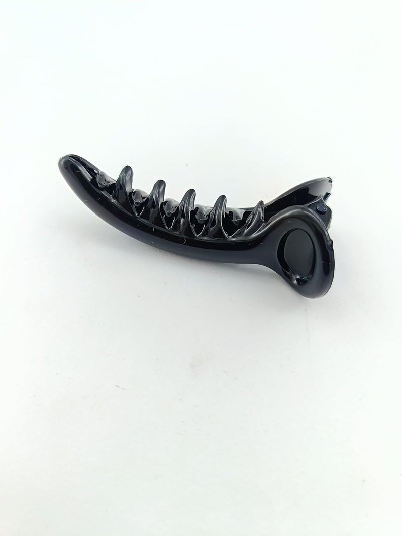 advancedestore Banana Hair ClutcherMirchi Hair ClipClaw Clip for Women and Girls 12 black - Image 5