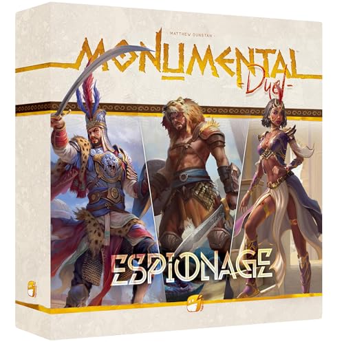 Funforge Monumental Duel Civilizations Espionage DeckBuilding Board Game for Ages 10 Strategic Engaging Play 2 Players 6090 Min - Image 1
