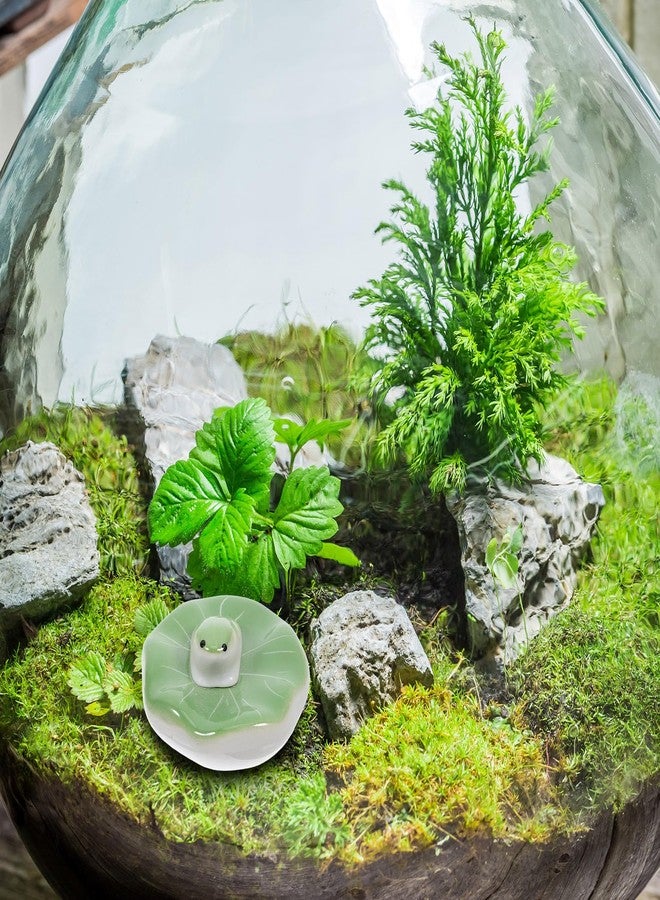 ياردوي تمثال سمكة عائم من السيراميك من ياردوي، ديكور لحوض السمك، زينة حيوانية عائمة مبتكرة لحوض السمك، ديكور لحديقة أو بركة - Image 5