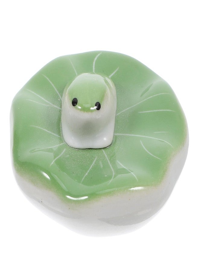 ياردوي تمثال سمكة عائم من السيراميك من ياردوي، ديكور لحوض السمك، زينة حيوانية عائمة مبتكرة لحوض السمك، ديكور لحديقة أو بركة - Image 1