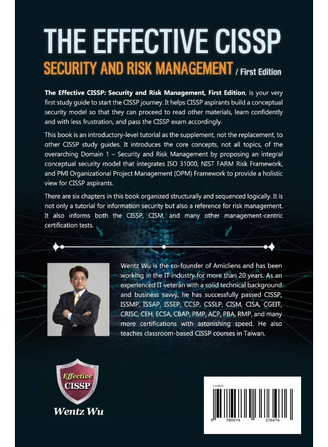 Wentz Wu The Effective CISSP: Security and Risk Management - Image 2