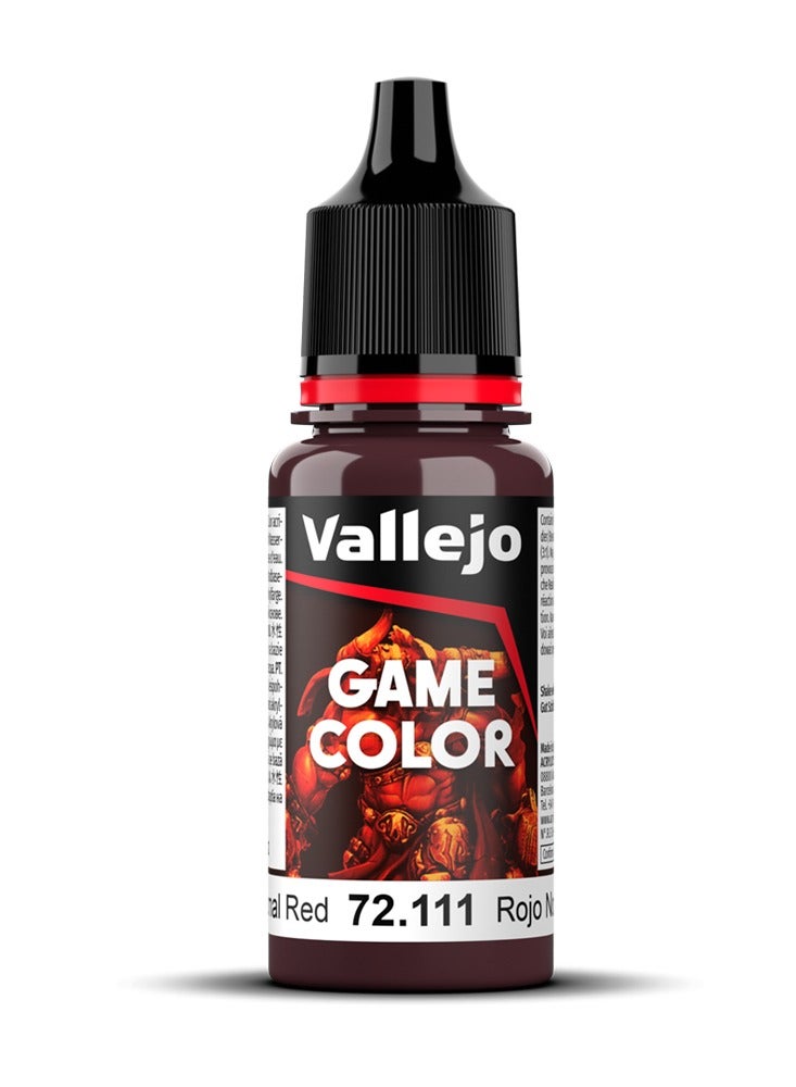 72.111 VALLEJO GAME COLOR NOCTUURNAL RED 18ml