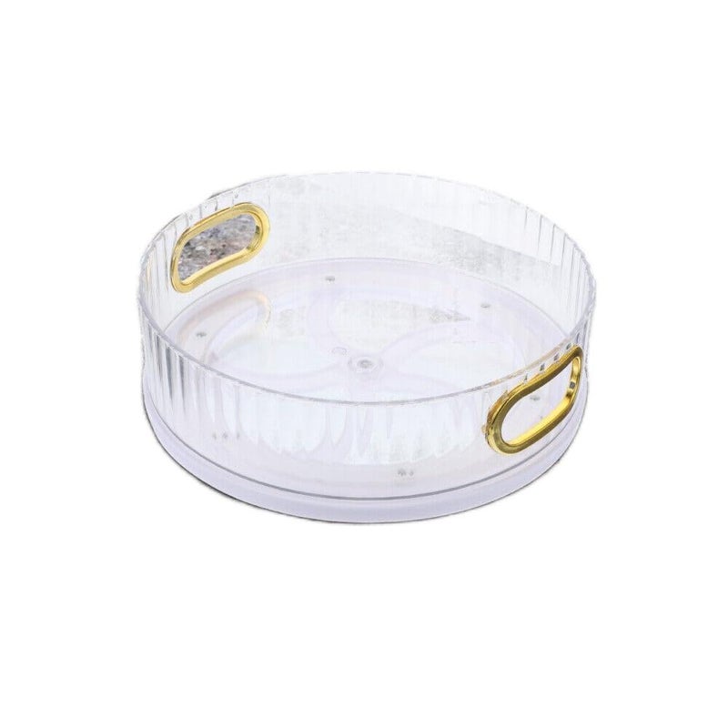 Seadra Plastic Storage Basket Open Storage Bin Organizer for Kitchenmu Bedroom Under Sink Bathroom OrganizerRotating Multicolor - Image 1