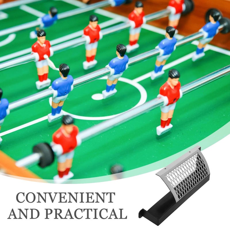 2pcs Black Gray Foosball Table Ball Holder Box Plastic Frame Mesh Net Easy Storage Replacement Parts - Image 4