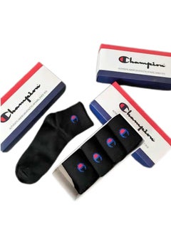 Champion 5 Pack Ankle Crew Socks  - Image 1