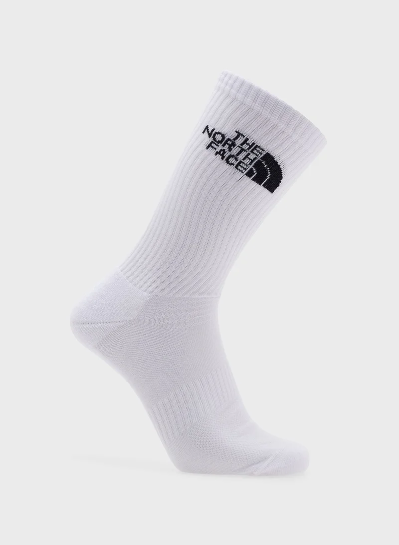 THE NORTH FACE 3 Pack Cush Crew Socks