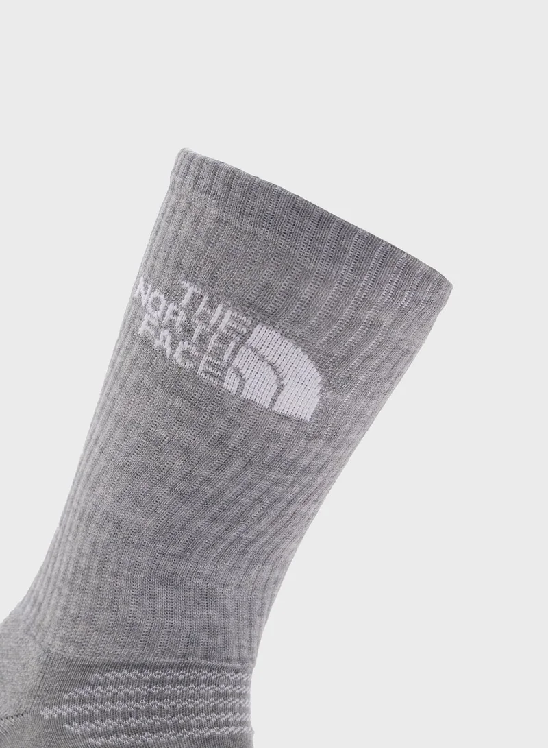 THE NORTH FACE 3 Pack Cush Crew Socks