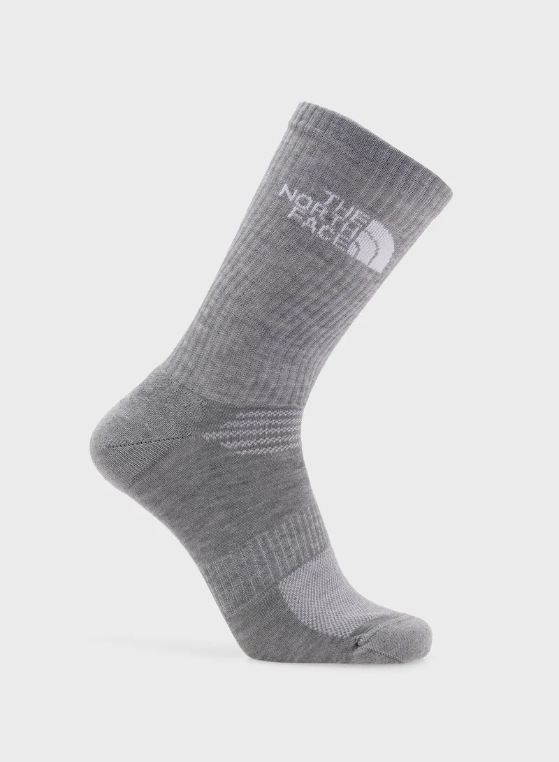 THE NORTH FACE 3 Pack Cush Crew Socks