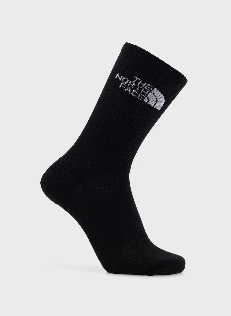 THE NORTH FACE 3 Pack Cush Crew Socks