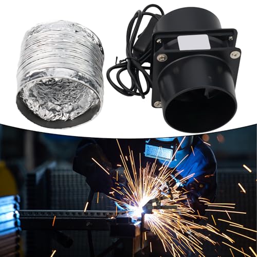 Cloudpower USB Solder Fume Extractor Fan Pipe Duct Exhuast Fan With Pipe Tube Ventilation Fan(Fan plus 1m pipe) - Image 4