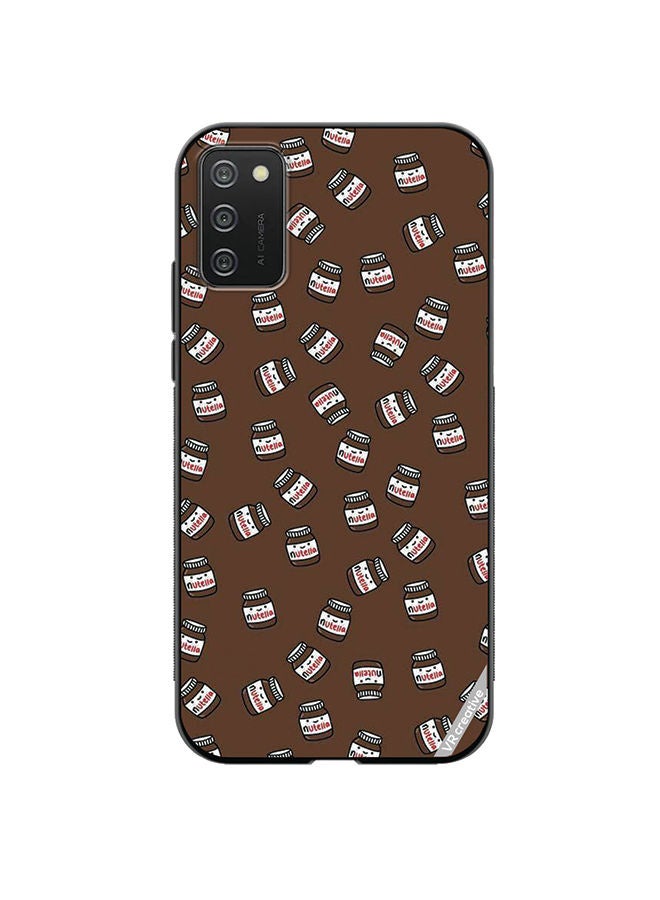 VR CREATIVE Protective Case Cover For Samsung Galaxy A02s Nutella Design Multicolour - Image 1