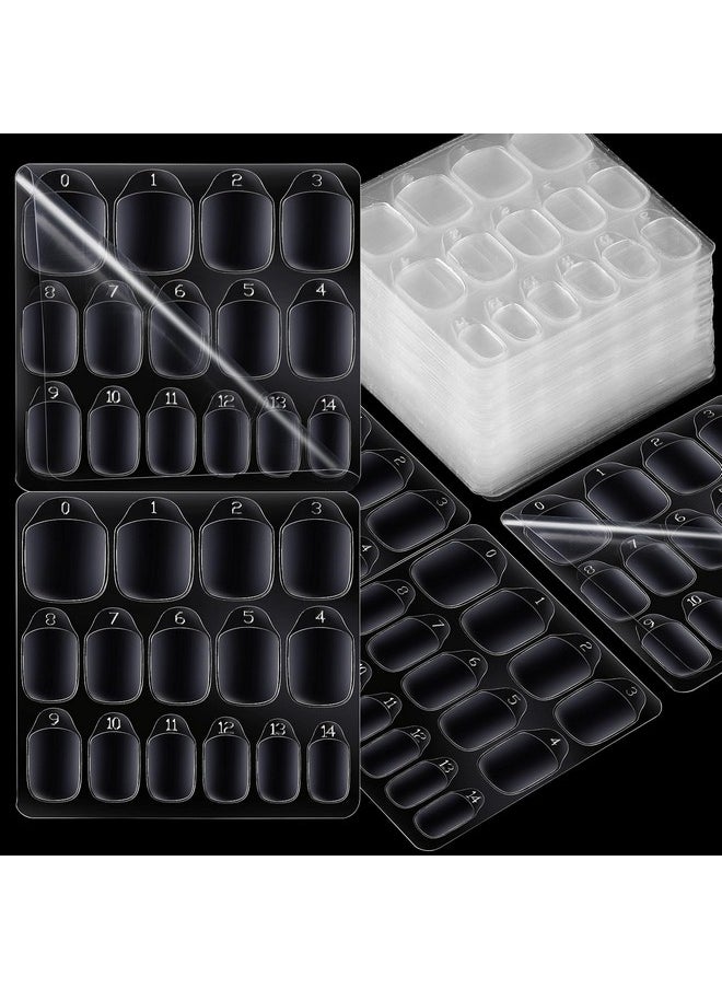 Teenitor - Teenitor 900pcs Nail Adhesive Tabs, 15 Sizes of Press on Nail Sticky Tabs, Nail Stickers for Press on Nails, Nail Tabs Nail Glue Stickers, 60 Sheets - Image 1