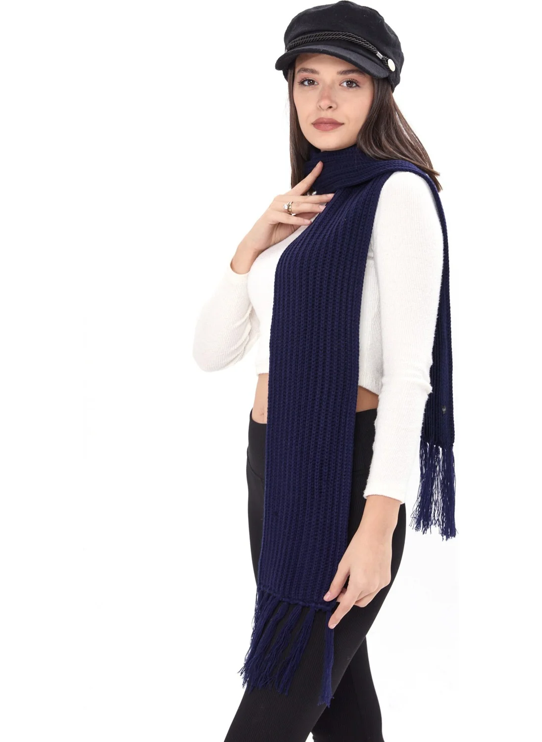 Tofisa 23872-DARK BLUE Scarf