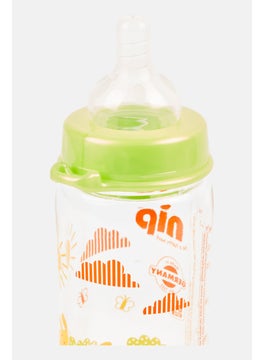 nip Printed Glass Wide Neck Feeding Bottle 240 ml, Transparent Combo  - Image 4
