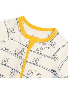 Owli Sleeping Bag 0.2 Tog Early Birds Yellow  - Image 1