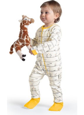 Owli Sleeping Bag 0.2 Tog Early Birds Yellow  - Image 3