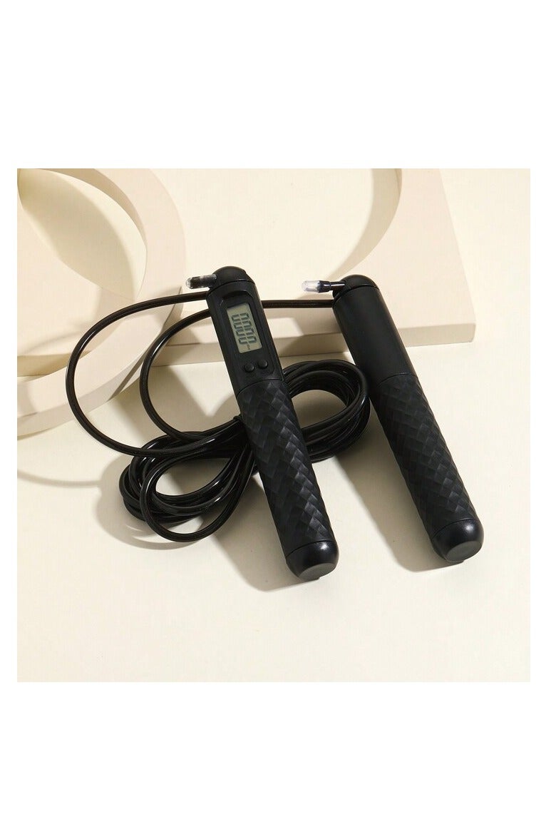 Rwnq Advanced Smart Jump Rope with Digital Counter, Adjustable and Anti-Tangle Ergonomic Design for Optimal Workout Experience at Home or On-the-Go. Jump Rope - Fitness Exercise - Sports Equipment_ sports tools, sports exercises, fitness, sports games - Image 3