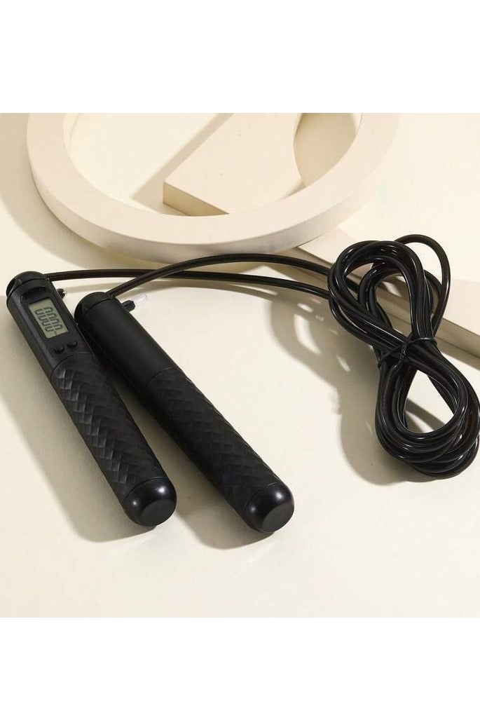 Rwnq Advanced Smart Jump Rope with Digital Counter, Adjustable and Anti-Tangle Ergonomic Design for Optimal Workout Experience at Home or On-the-Go. Jump Rope - Fitness Exercise - Sports Equipment_ sports tools, sports exercises, fitness, sports games - Image 4