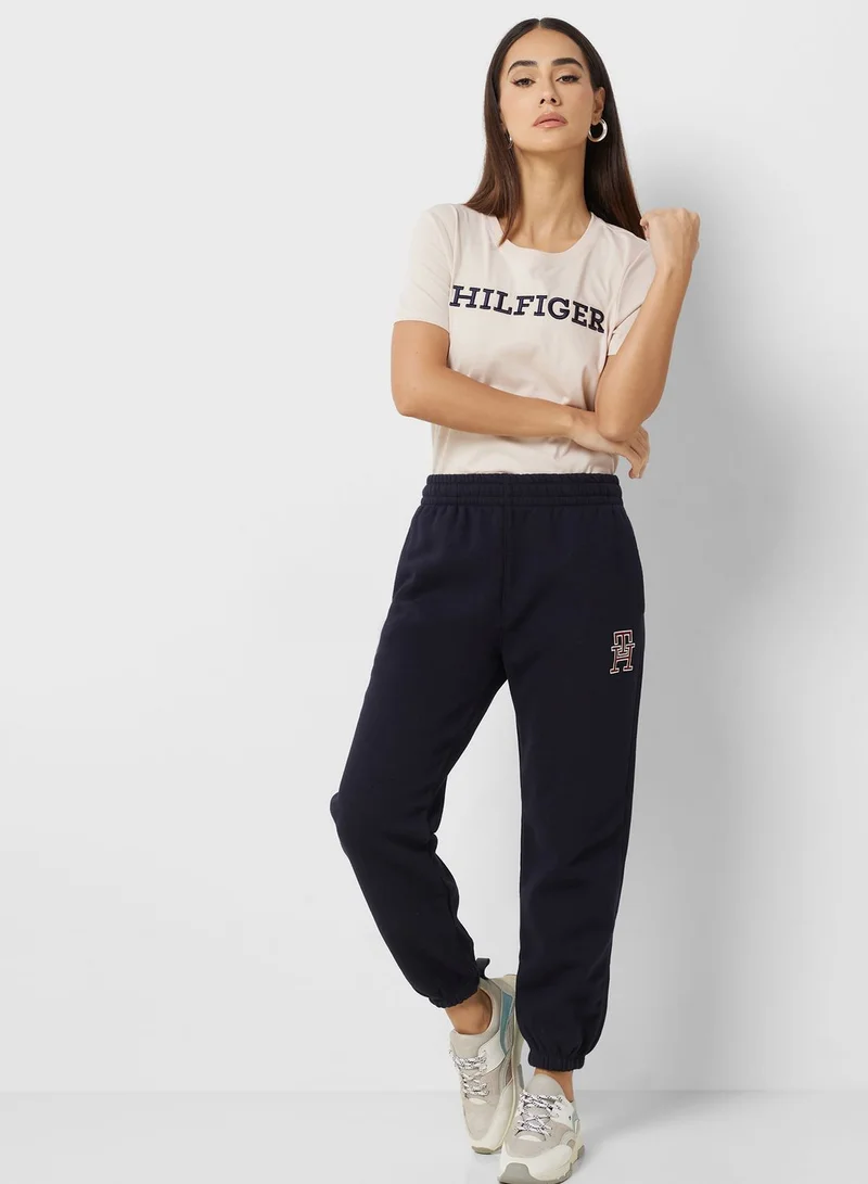 TOMMY HILFIGER High Waist Sweatpants