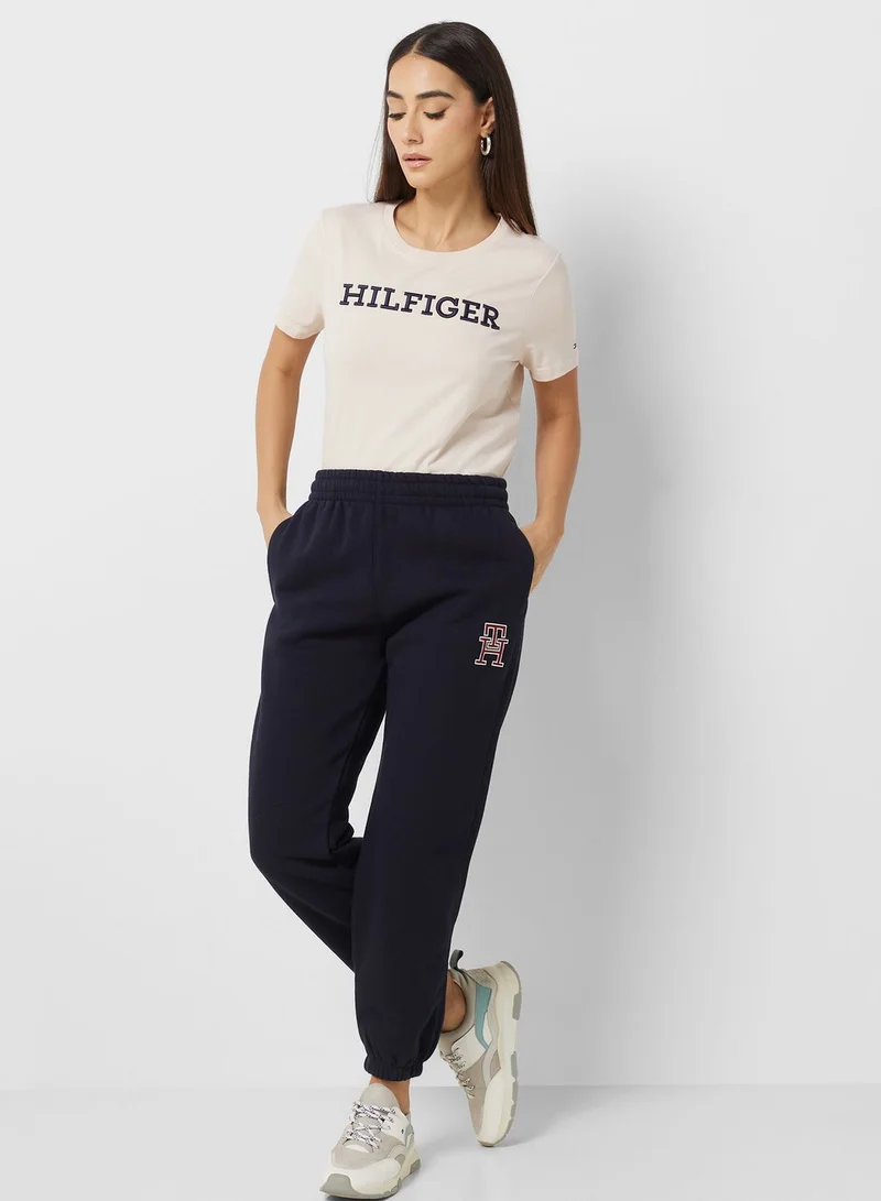 TOMMY HILFIGER High Waist Sweatpants