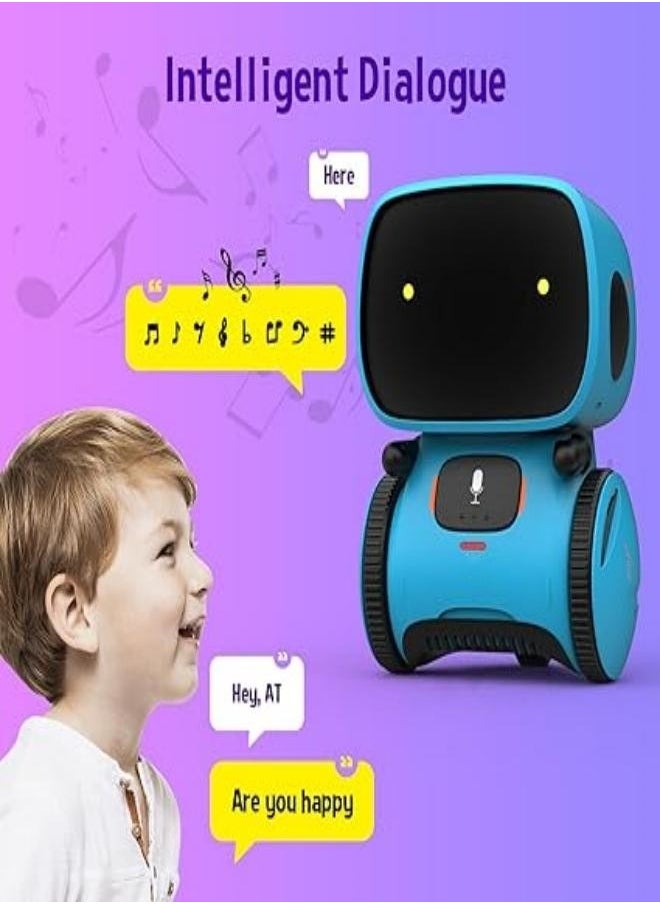إم مياويان - لعبة روبوت ذكية تفاعلية، لعبة روبوت ذكية للأطفال، لعبة روبوت للأطفال البنات والأولاد من سن 3 سنوات فما فوق، التحكم الصوتي واللمسي، الرقص، الغناء، المشي، التسجيل والتحدث مثلك - Image 1
