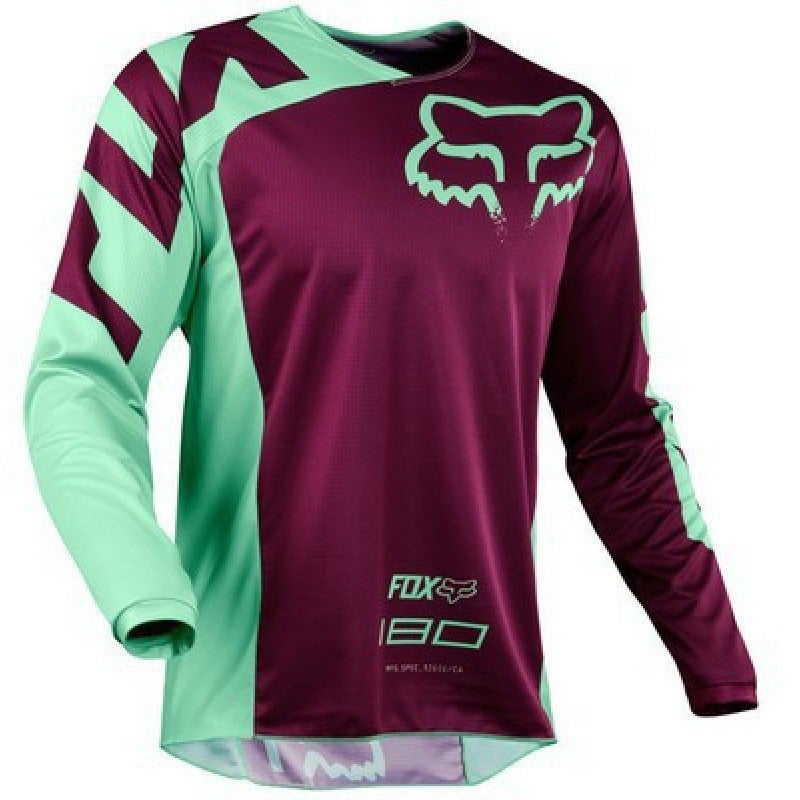 HUOAXIAO Long Sleeve Cycling Jersey Quick-Dry Breathable Downhill MTB Shirt for Men and Women - Image 2